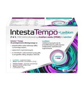 Intesta Tempo + Laxibiom, prosz., 5 sasz.+ 5 sasz.