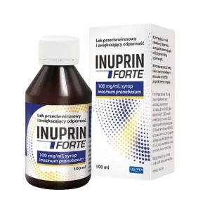 Inuprin Forte, 100 mg/ml, syrop, 100 ml