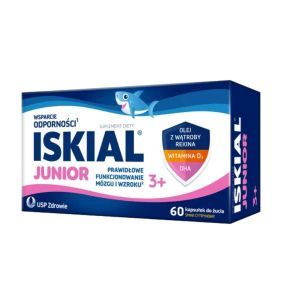 Iskial Junior, kapsulki d/zucia, 60 szt