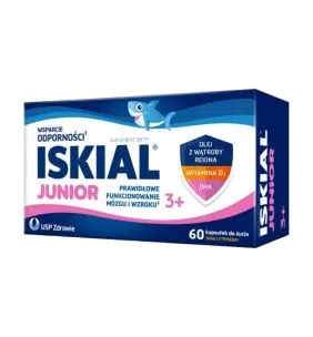 Iskial Junior, kapsulki d/zucia, 60 szt