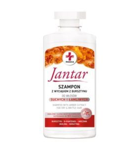 Jantar Medica, szamp.,z wyciąg z burszt.wł.such,łamliw,330ml