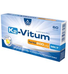 K-2-Vitum Forte 200 mcg Mk-7, kapsułki, 60 szt.