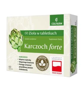 Karczoch forte, tabl., 60 szt