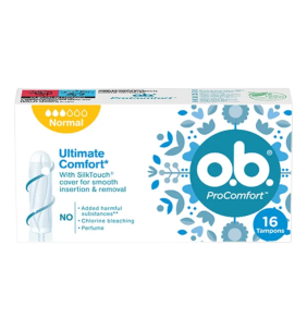 Kenvue, tampon, OB ProComfort Normal, 16 szt
