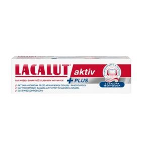 Lacalut Aktiv plus, pasta do zebow, 75ml
