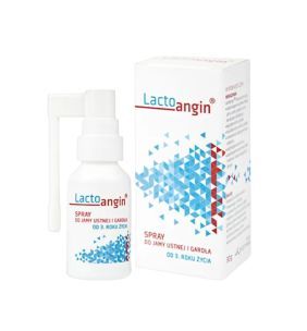 Lactoangin, spray, do jamy ustnej i gardla, 30 g