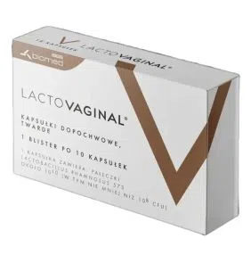 Lactovaginal, kapsułki dopochwowe, 10 szt.