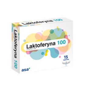 Laktoferyna 100, kapsułki, 15 szt.
