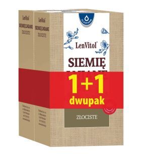 LenVitol siemie lniane zlociste,250g x 2op.,PROM.1164/24