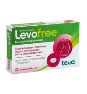 Levofree, 60 mg, tabl.powl., 20 szt