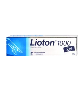 Lioton 1000, 8,5 mg (1000 IU)/g, żel, 50 g