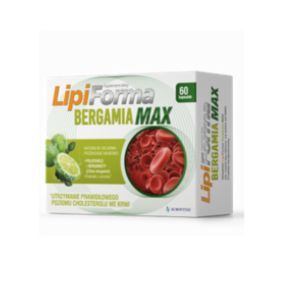 LipiForma Bergamia Max, kaps.twarde, 60 szt