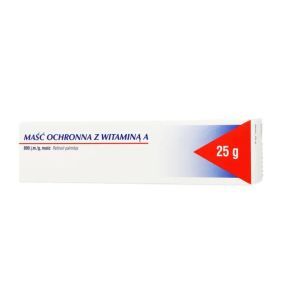 Masc z vit. A, ochronna, 800 j.m./g, (Hasco), 25 g