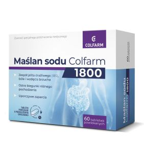 Maślan sodu 1800 Colfarm, tabletki, 60 szt.