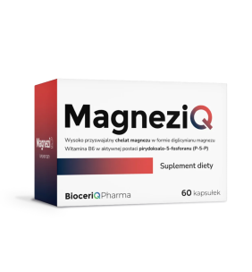 MagneziQ, kaps.twarde, 60 szt