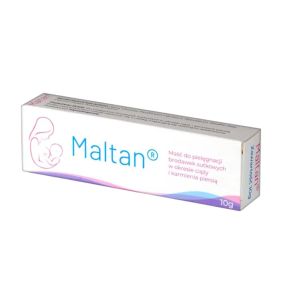 Maltan, maść do pielęgnacji brodawek sutkowych w okresie ciąży i karmienia piersią, 10 g