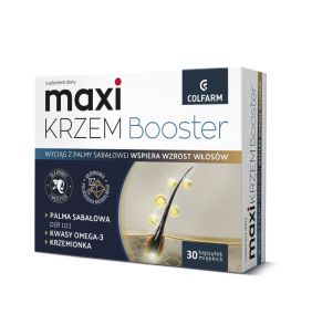Maxi Krzem Booster, kapsułki miękkie, 30 szt.