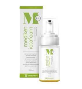 Mediket Ictafoam,pianka,lagodna,do mycia ciala i glowy,100ml