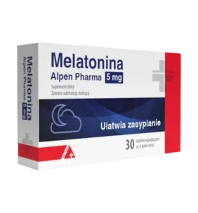 Melatonina Alpen Pharma, tabl.rozp.w j.ustnej, 30 szt