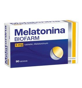 Melatonina Biofarm, 5 mg, tabl., 90 szt