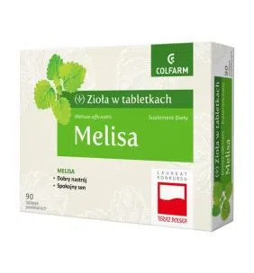 Melisa, tabletki powlekane, 90 szt.