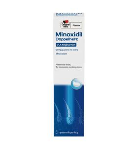 Minoxidil Doppelherz Dla mężczyzn,50mg/g,piana n/sk.,60g