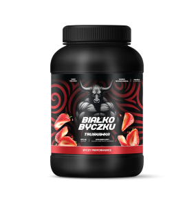 BYCZKU Białko Byczku truskawka, 1000g  