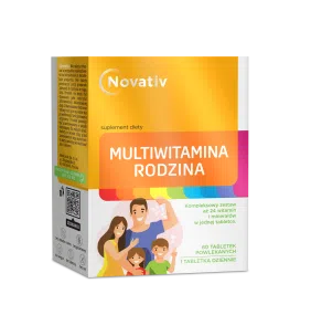 Novativ Multiwitamina Rodzina, tabletki, 60 sztuk