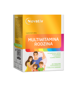 Novativ Multiwitamina Rodzina, tabletki, 60 sztuk