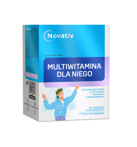 Novativ Multiwitamina dla Niego, tabletki powlekane, 60 sztuk
