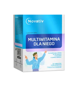 Novativ Multiwitamina dla Niego, tabletki powlekane, 60 sztuk