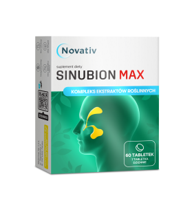 Novativ Novativ Sinubion Max, tabletki powlekane, 60 sztuk