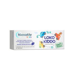 Novativ kids LOKOKIDDO, tabletki, 10 sztuk