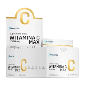 Novativ Witamina C Max 1000mg, 15 x 10 szt.