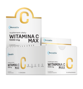 Novativ Witamina C Max 1000mg, 15 x 10 szt.