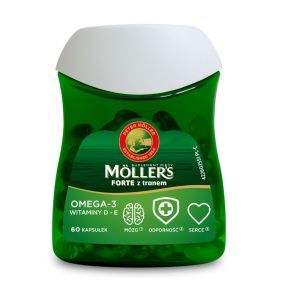 Mollers Forte z tranem, kapsułki, 60 szt.