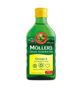 Mollers Tran Norweski, aromat cytrynowy, 250 ml