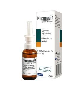 Muconasin, spray, do nosa, 30 ml