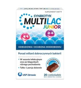 Multilac Junior, czekoladki, 20 szt