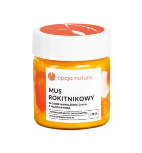 Opcja Natura, mus, rokitn,słodkie naw.ciała z mandar,120ml