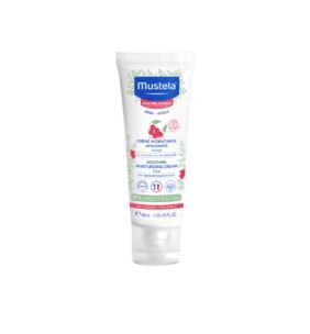 Mustela Bebe-Enfant, łagodzący krem nawilżający do twarzy, 40ml