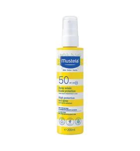 Mustela Bebe-Enfant, spray przeciwsłoneczny SPF50+, 200 ml