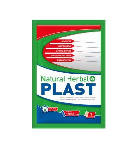 Plaster ziołowy Natural Herbal, 1 szt.
