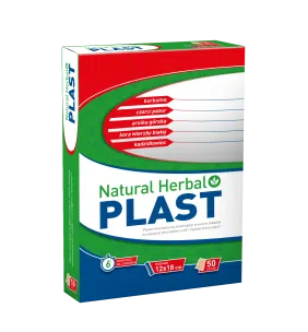 Plaster ziołowy Natural Herbal, 50 szt.