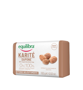 Equilibra, mydło z masłem Shea, 100 g