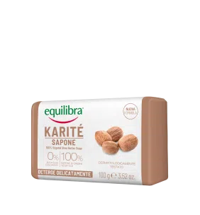 Equilibra, mydło z masłem Shea, 100 g