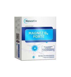 NOVATIV Magnez B6 FORTE 60 tabletek