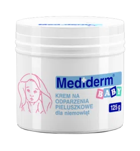 Mediderm Baby, krem na odparzenia pieluszkowe dla niemowląt, 125g