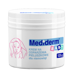 Mediderm Baby, krem na odparzenia pieluszkowe dla niemowląt, 125g