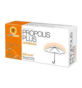 Apipol Farma Propolis Plus, kapsułki, 64 szt.
